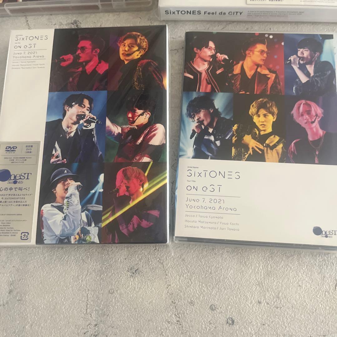 SixTONES ライブDVD まとめて　初回盤　通常盤