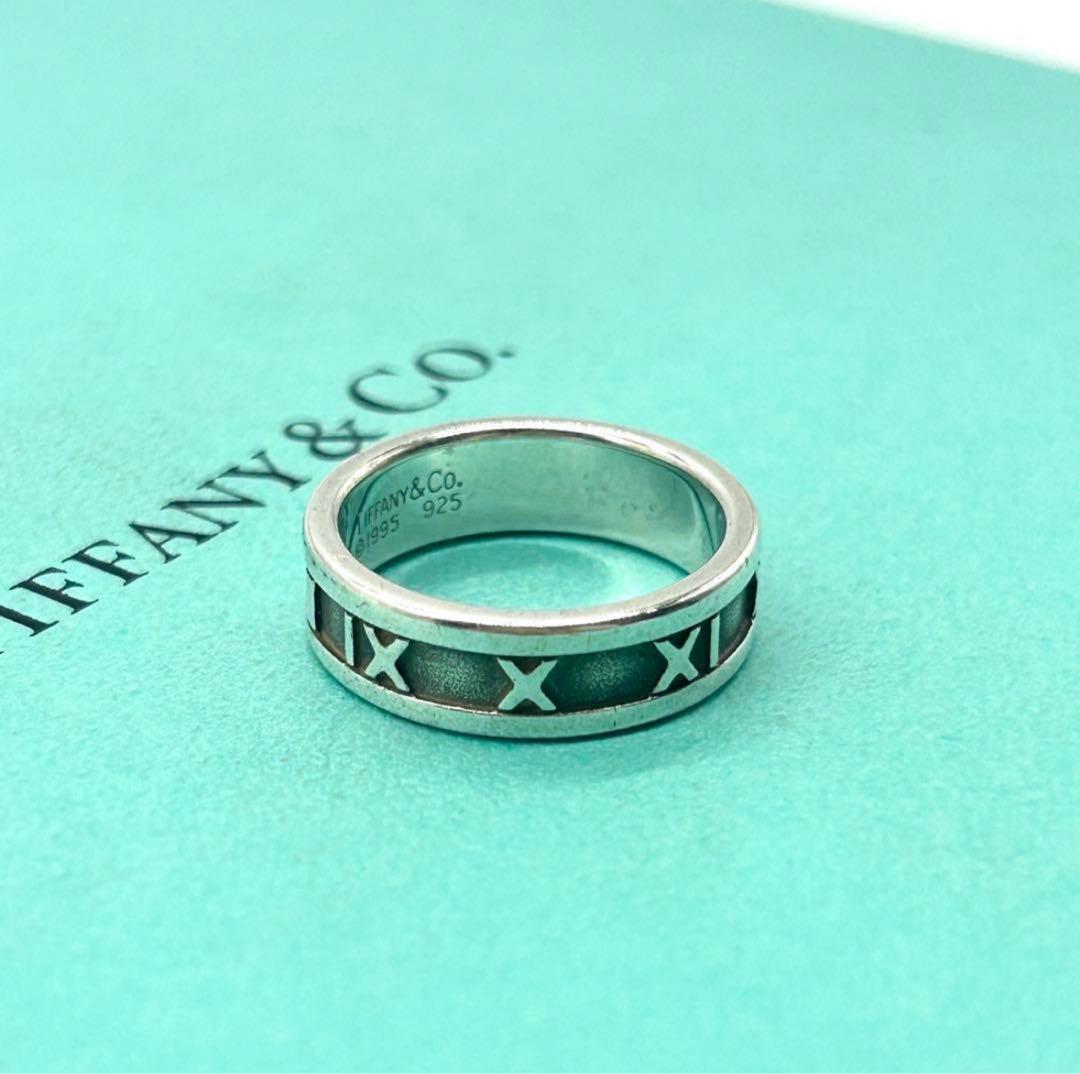 【Tiffany& Co.】ティファニーアトラスリング シルバー925 10号