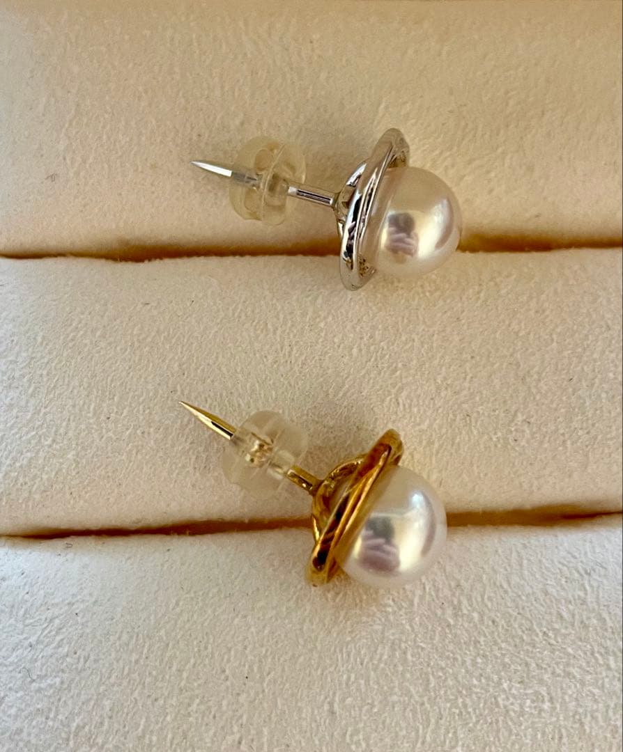 TASAKI パールピアス タイタック K18YG