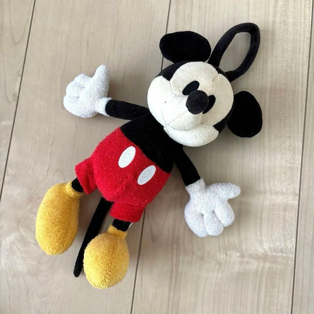 ミッキーマウス ポーチ ぬいぐるみ 東京ディズニーランド レトロ