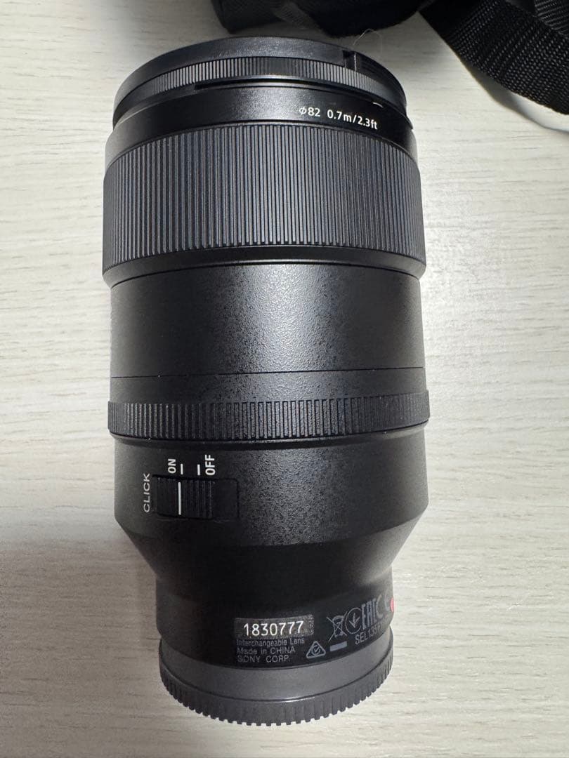 SONY FE 135mm F1.8 GM レンズ フィルター付き