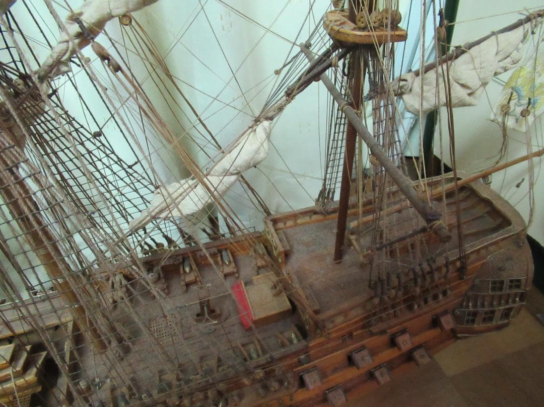 木製帆船　モデルシップ　大型