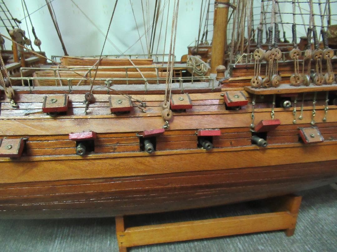 木製帆船　モデルシップ　大型