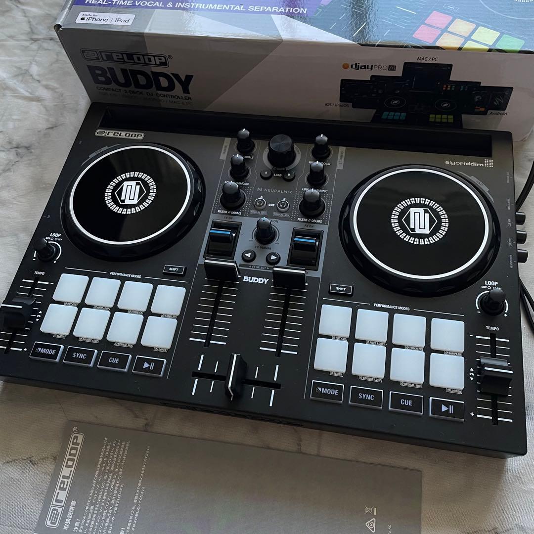 Reloop Buddy DJコントローラー Apple Music対応 美品