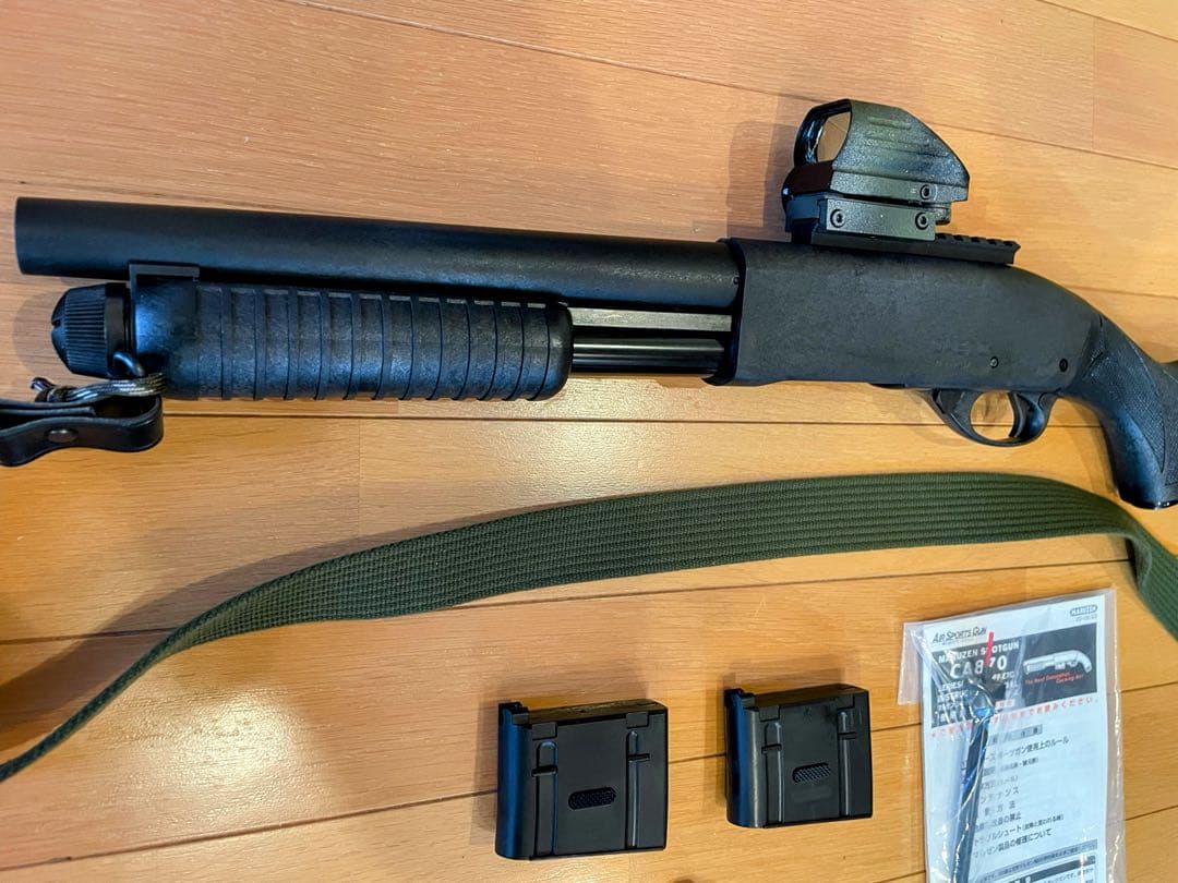 マルゼン CA870 エアコッキングガン ブラック