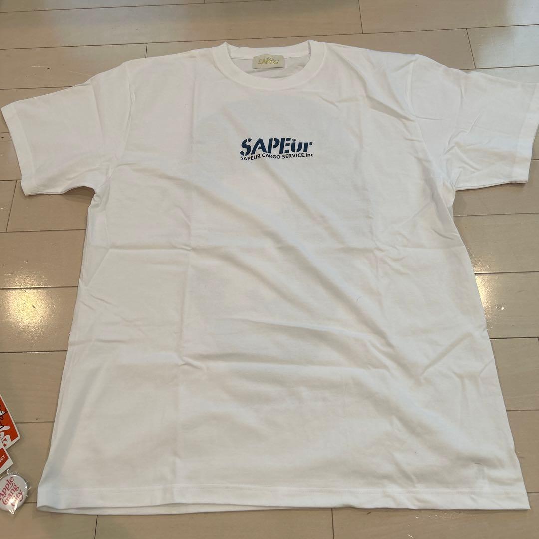 新品 SAPEur CARGO SERVICE Tシャツ　 ロッドマンXL