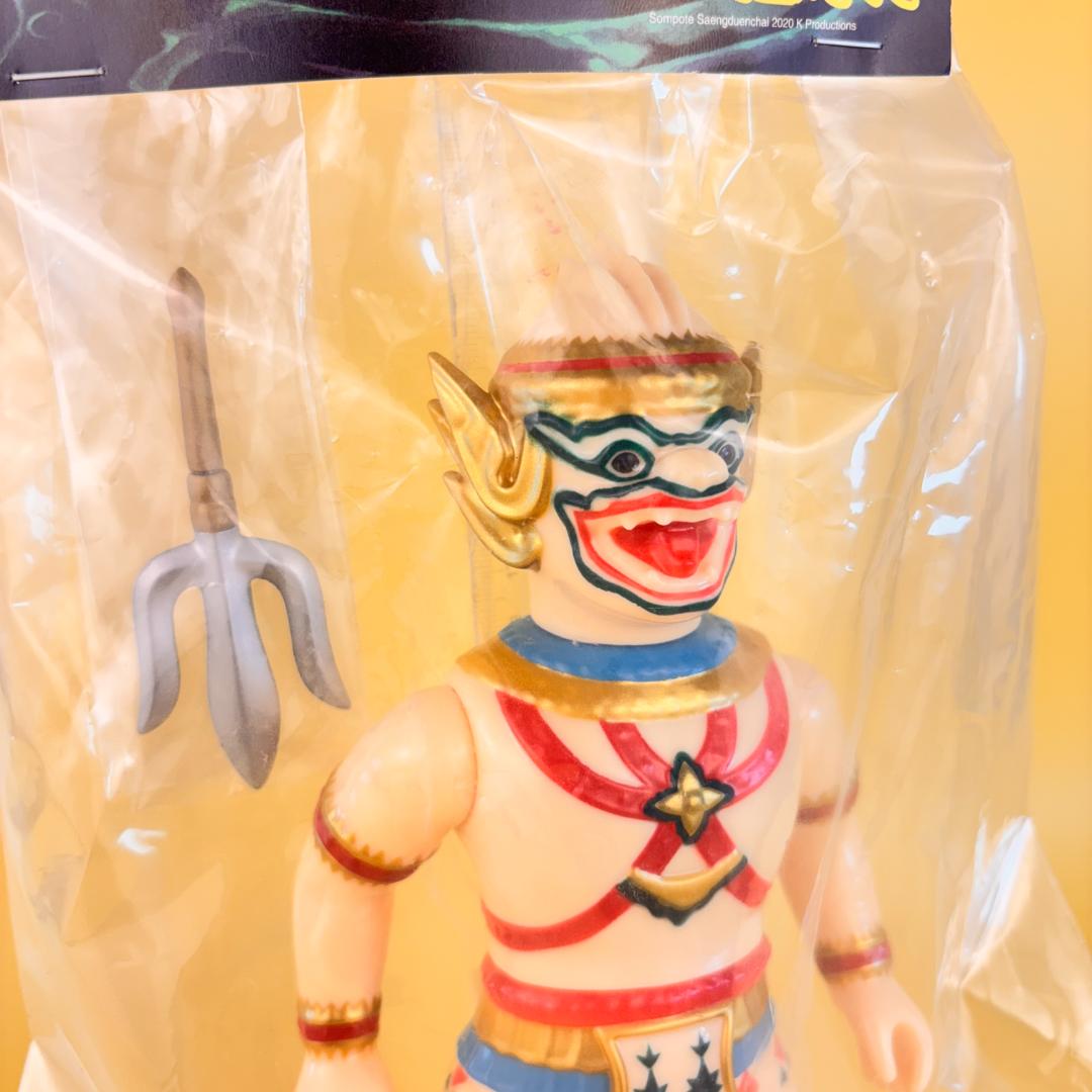 ハヌマーン アイボリーVer ソフビ　K プロ （ウルトラ戦士・マルサン）