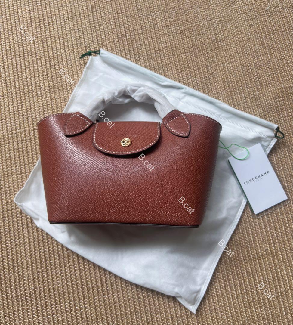 新シーズンLongchampエピュレ テクスチャードレザーミニバッbun