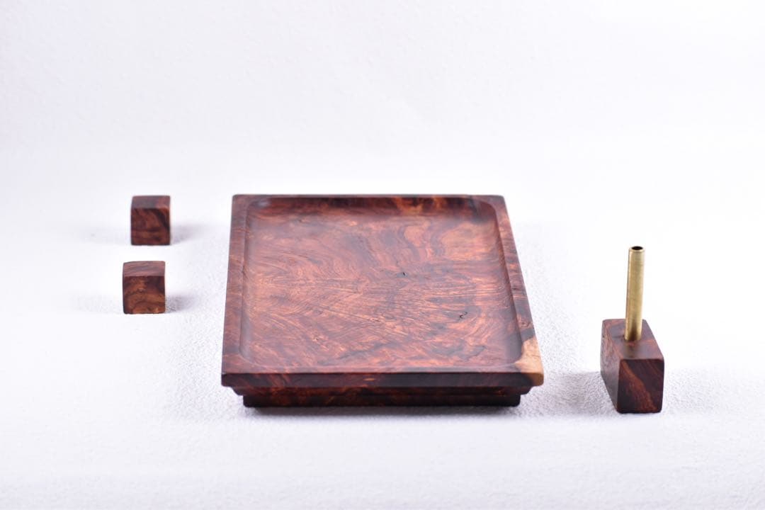 No.384ホンジュラス・ローズウッド瘤のトレー