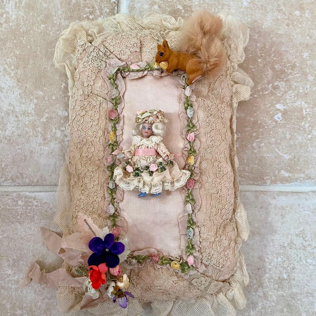 アンティークドール　リリパット　レア　ミニョネット