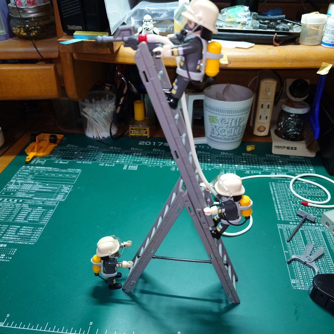 プレイモービル 消防隊　トップハム・ハット卿