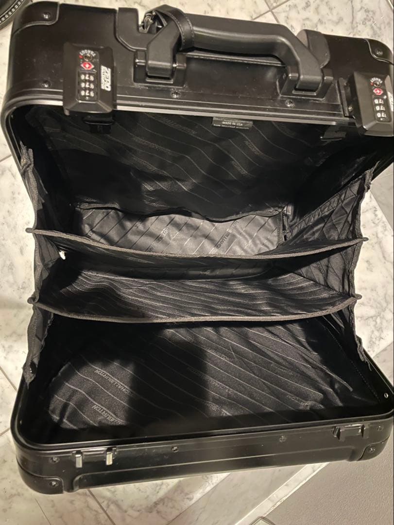 【状態良好】ゼロハリバートン 2輪キャリー アルミニウム　29L PCケース付