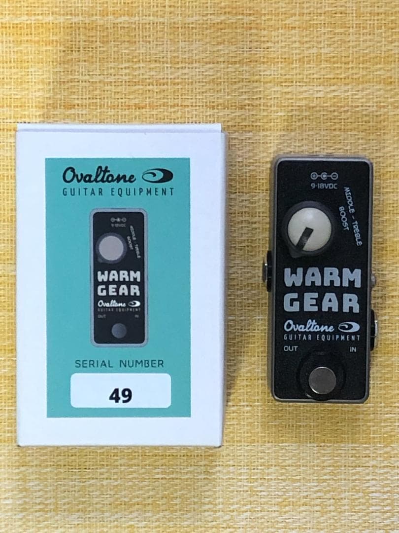 ★Ovaltone WARM GEAR ギターエフェクター