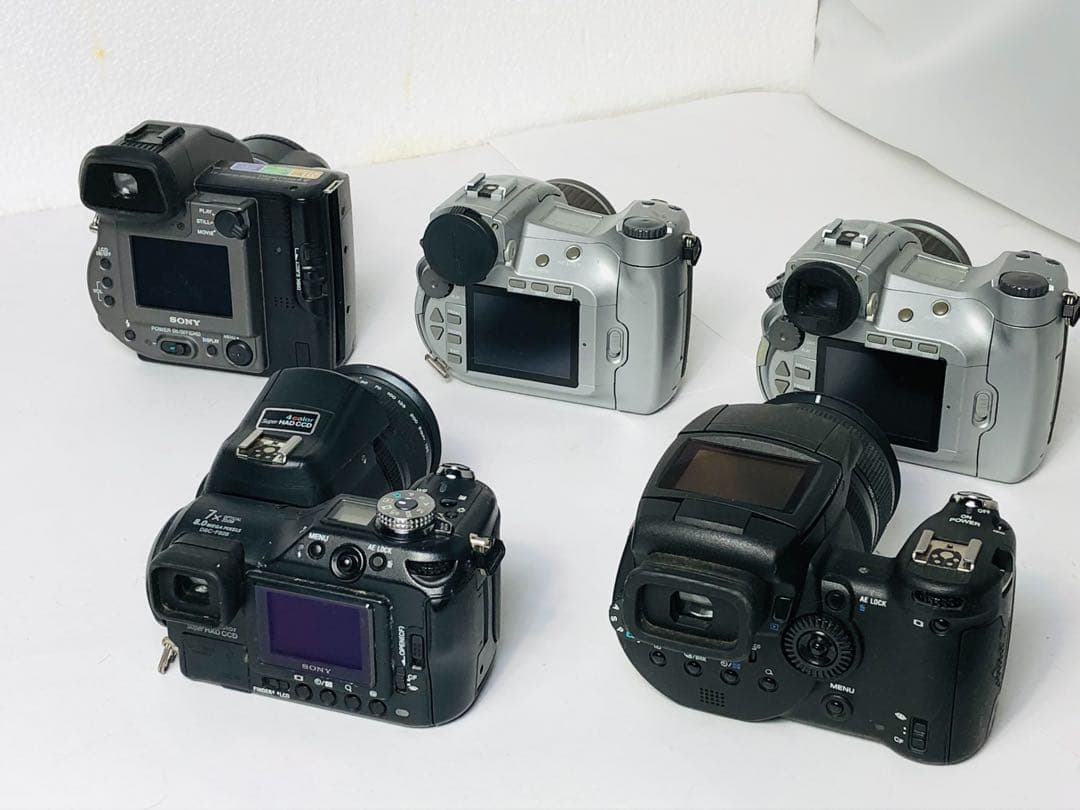 SONY デジタルカメラ 5台 まとめて DSC-R1 他 ジャンク