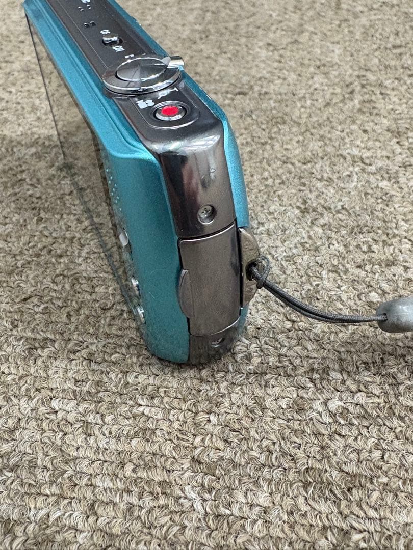 【新品同様】Panasonic LUMIX DMC-FX70 コンデジ ブルー