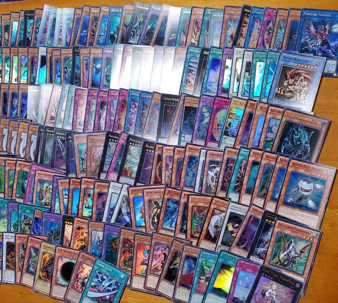 遊戯王　まとめ売り　英語版440枚以上セット　青眼の白龍他　廃盤希少品　売切終了