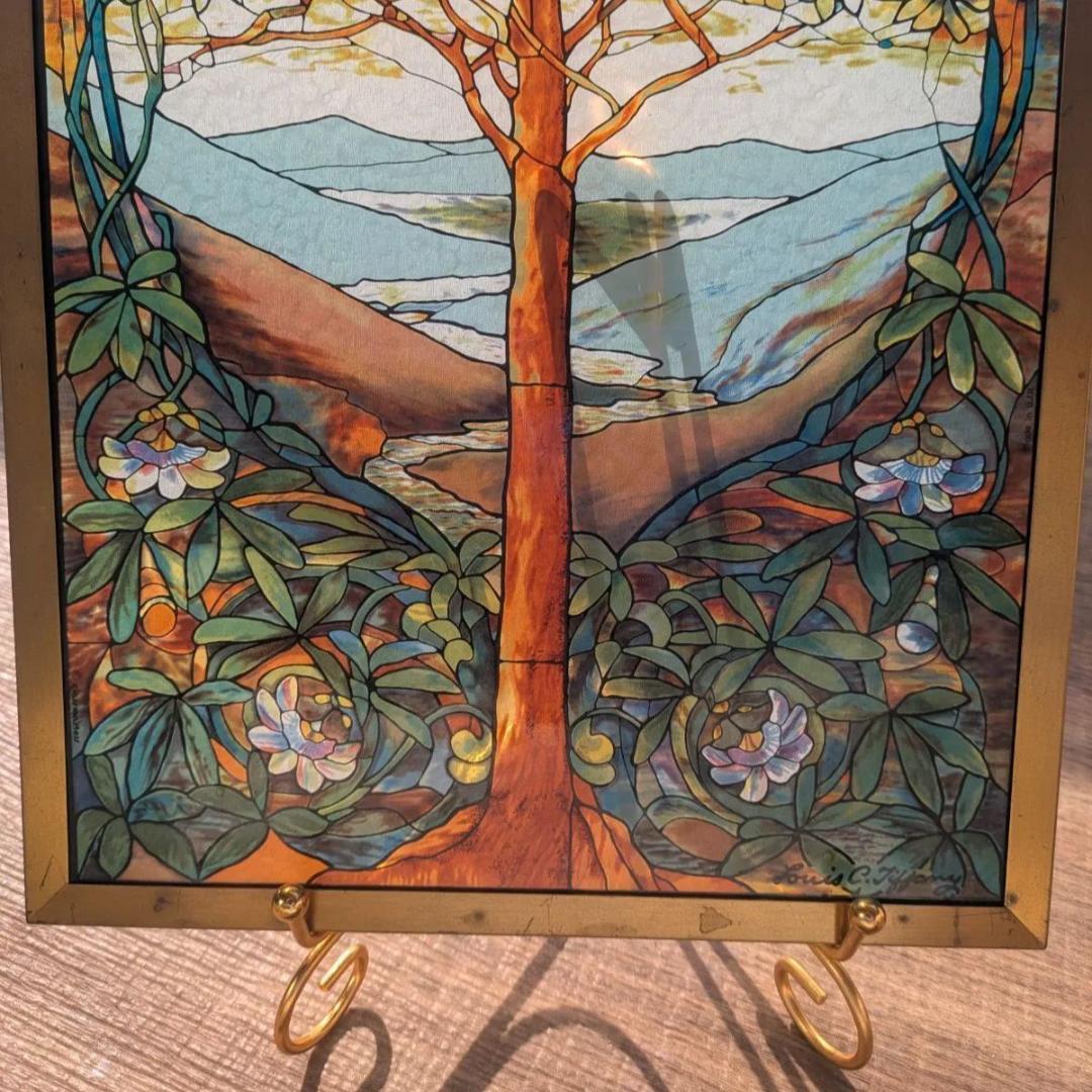 ルイス C ティファニー ステンドグラス 生命の樹 グラスマスターズ社