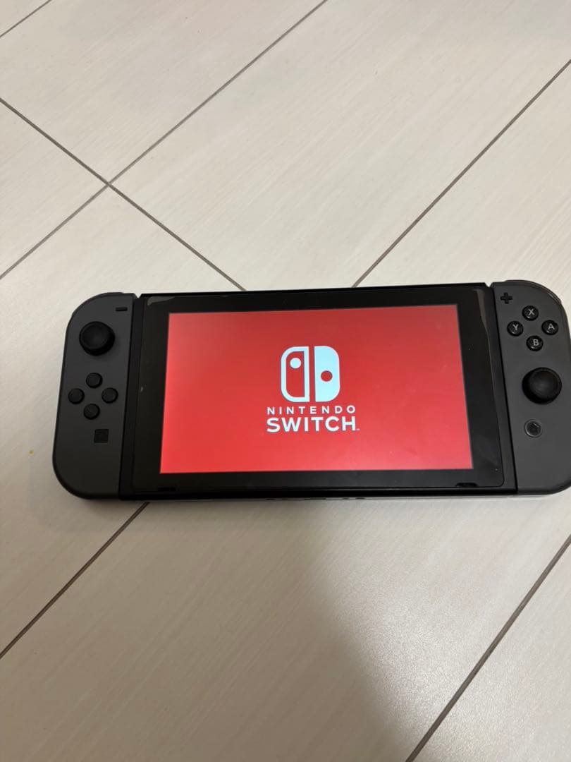Nintendo Switch 本体 グレー　箱あり