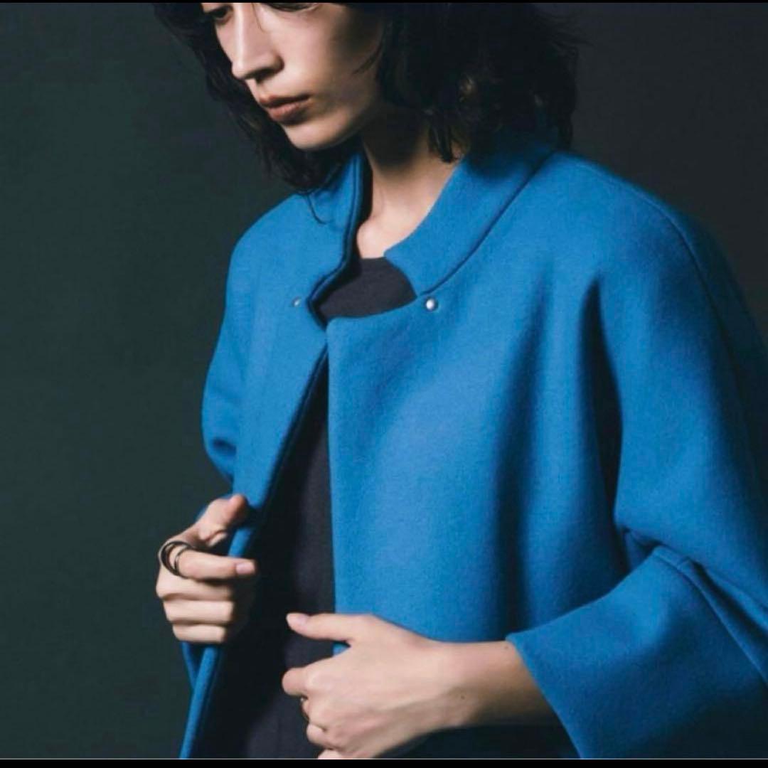 コクーン　ウール　コート aga + agaプラス　マンサール