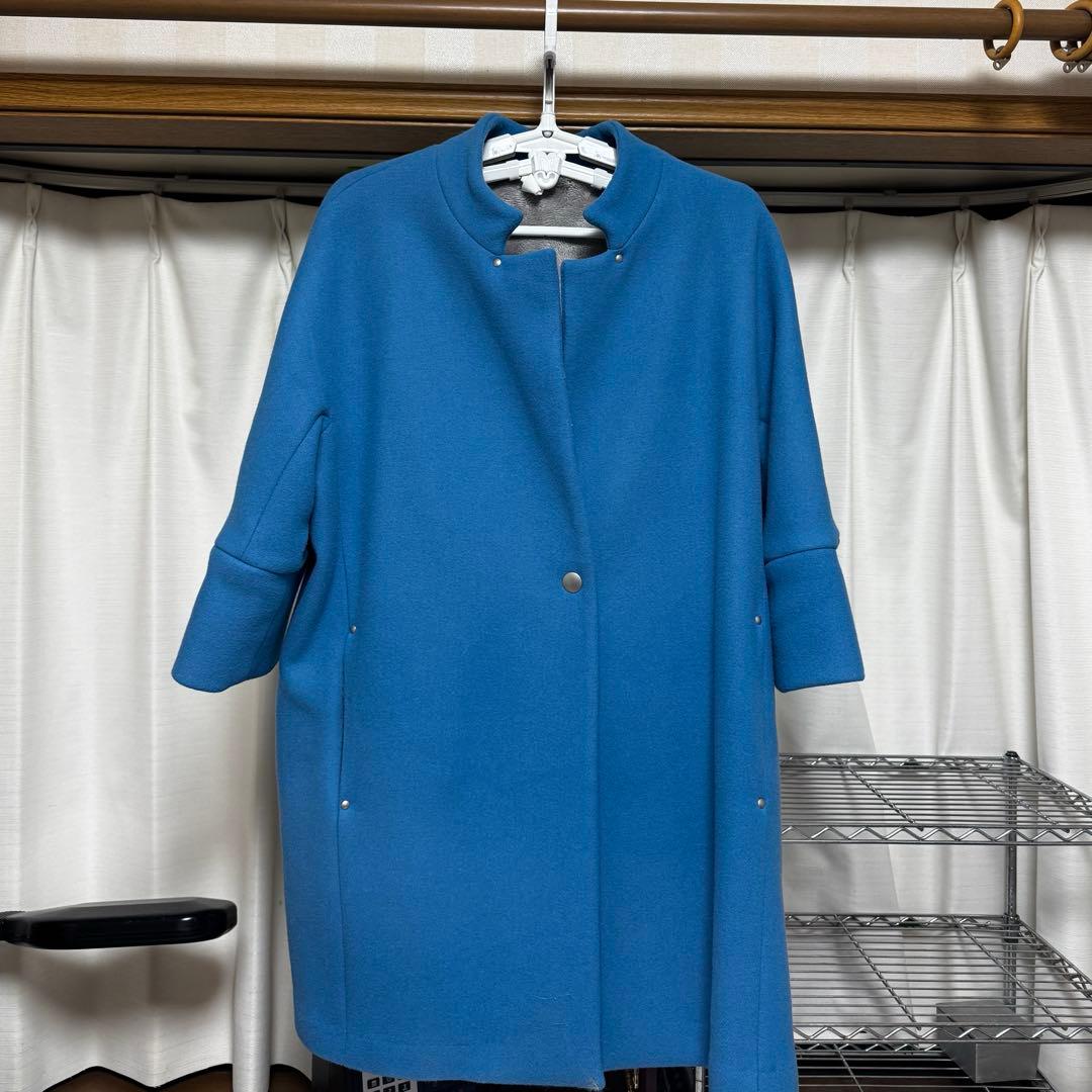 コクーン　ウール　コート aga + agaプラス　マンサール