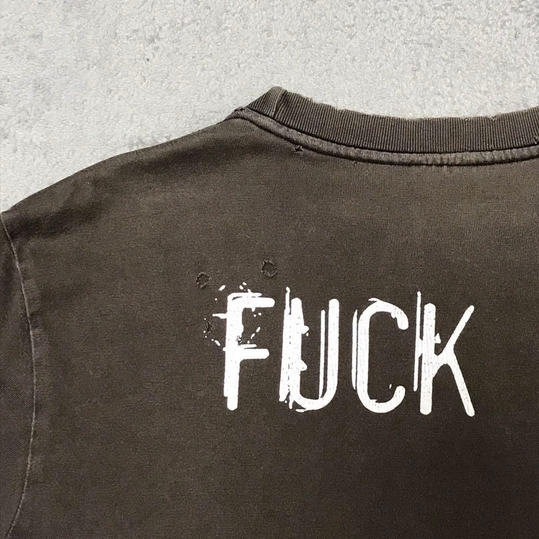 05ss ナンバーナイン ビンテージ半袖Tシャツ　MTHRFCKR エミリー期