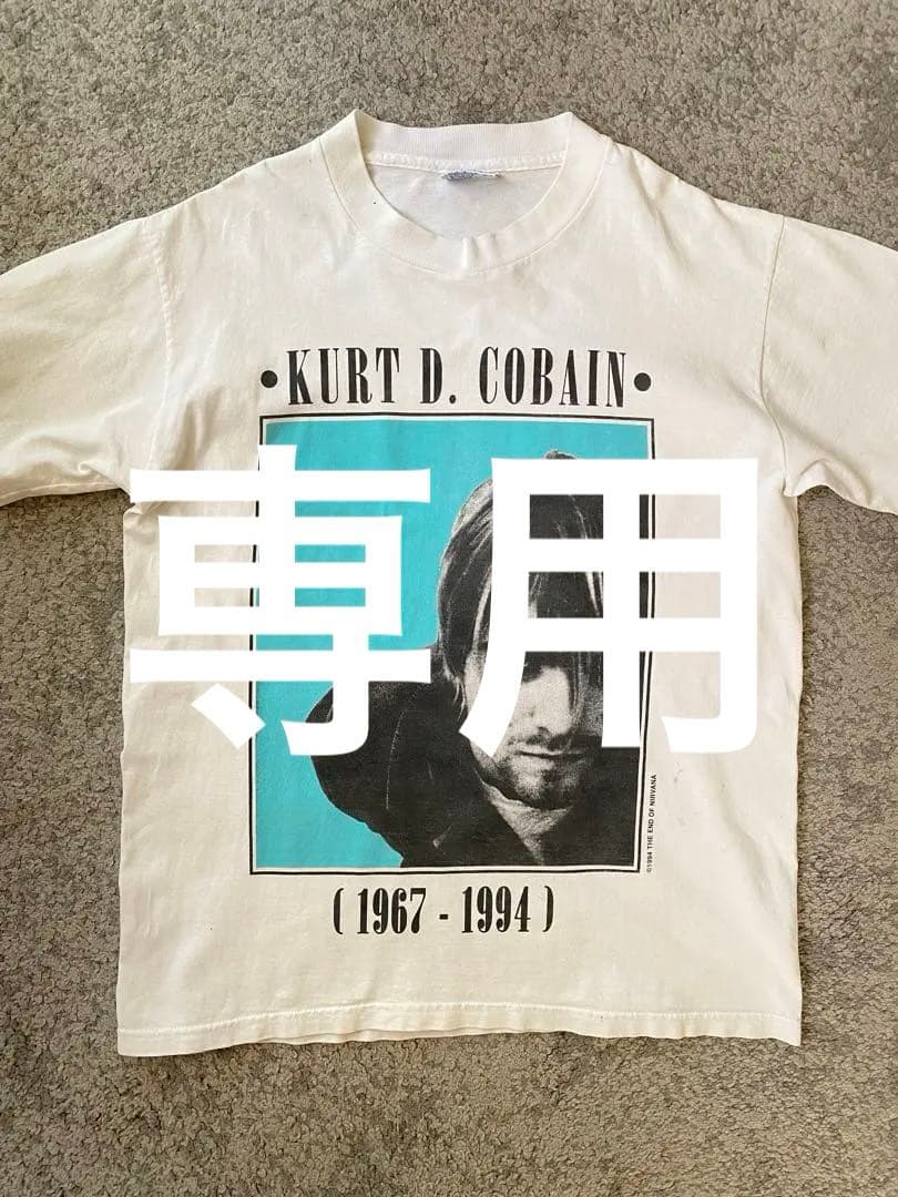  D. Cobain 90s ビンテージT カートコバーン追悼