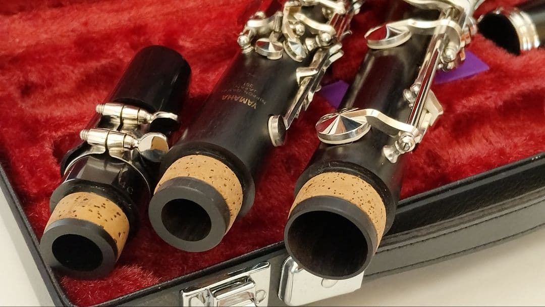 極美品 YAMAHA YCL-351 クラリネット 本体 ハードケース付