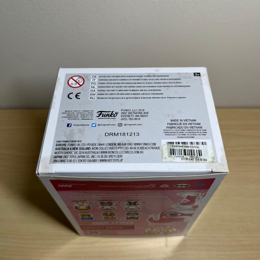 海外限定 POP! HEROES ジョーカー ハーレイクイン フィギュア