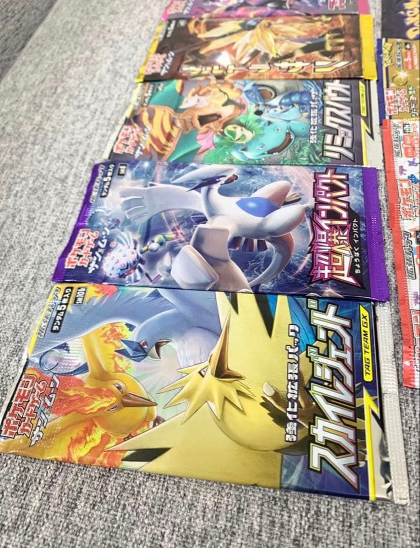 ポケモンカード未開封スカイレジェンド超爆インパクトウルトラサンフェアリーライズ