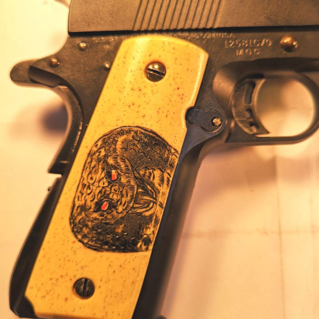 MGC コルト ゴ—ルドカップ ナショナルマッチ セミ–カスタムスHWモデルガン