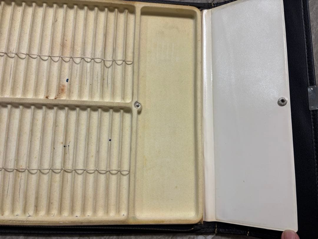 最安値<希少> PILOT 非売品1960's万年筆　営業バック　ヴィンテージ