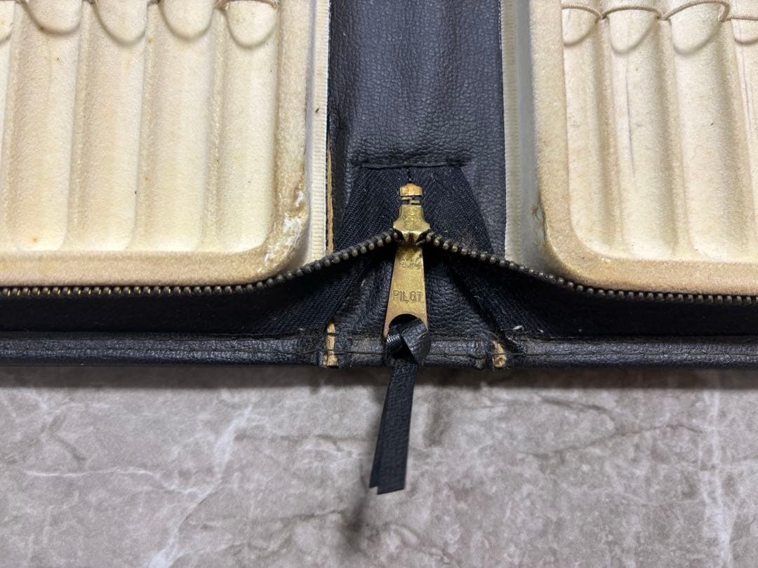 最安値<希少> PILOT 非売品1960's万年筆　営業バック　ヴィンテージ