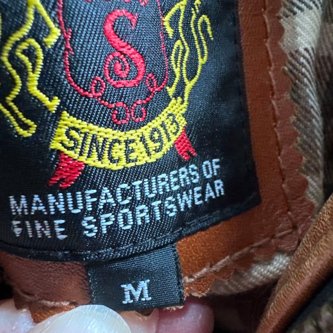 Schottの革ジャン