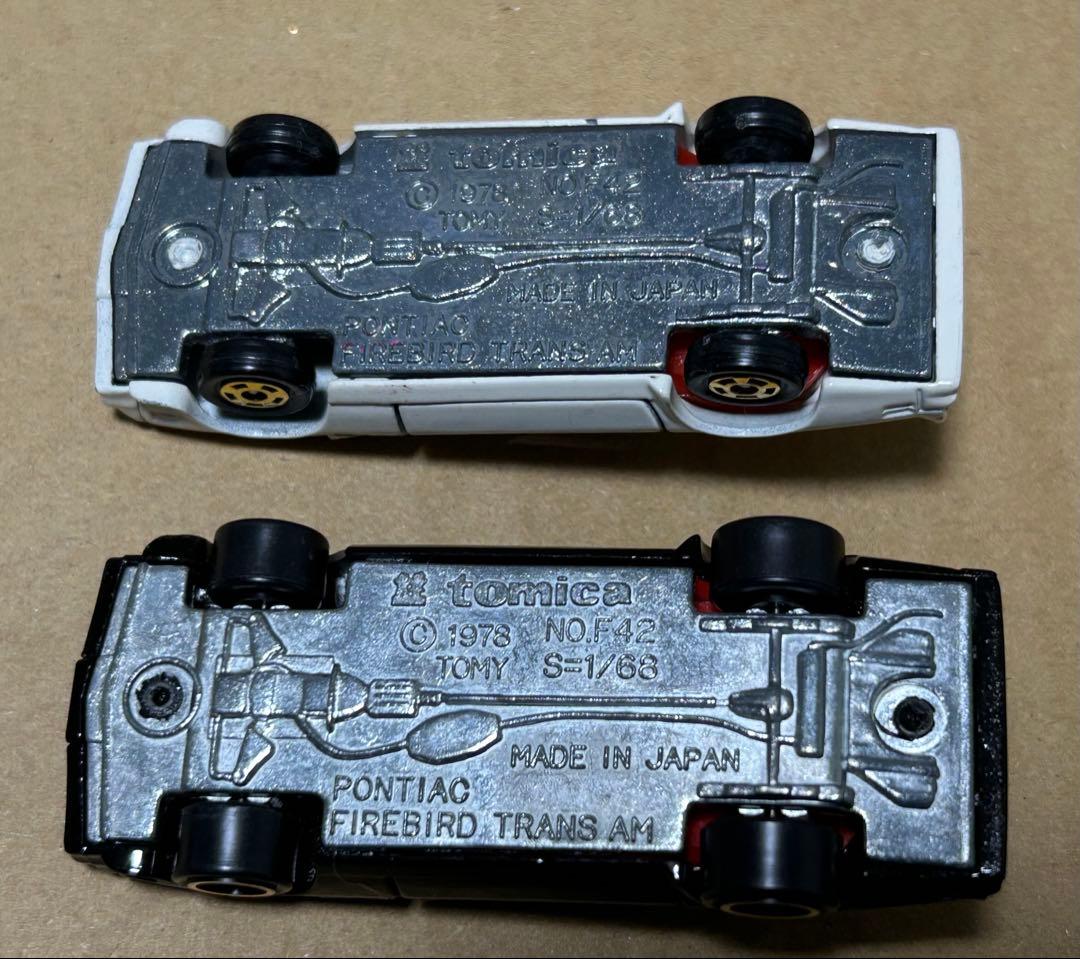 トミカ ポンティアック ファイアーバード トランザム 2台セット②
