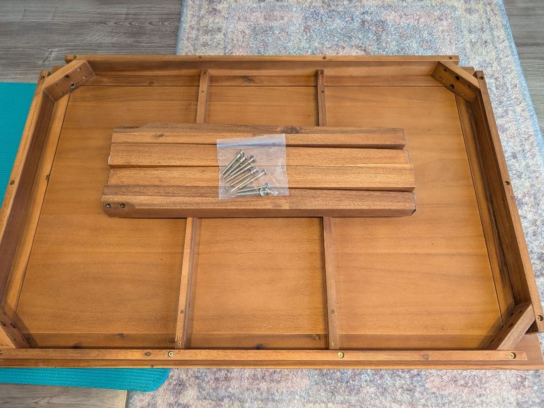 ダイニングテーブル幅120cm　アカシア材