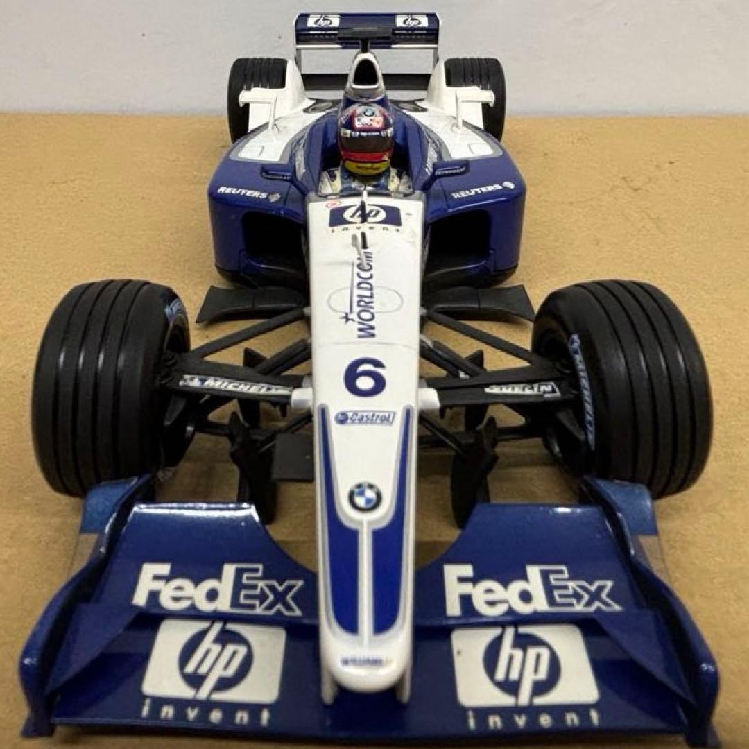 【ミニチャンプス　ウィリアムズ　BMW FW21 2002年1/18】