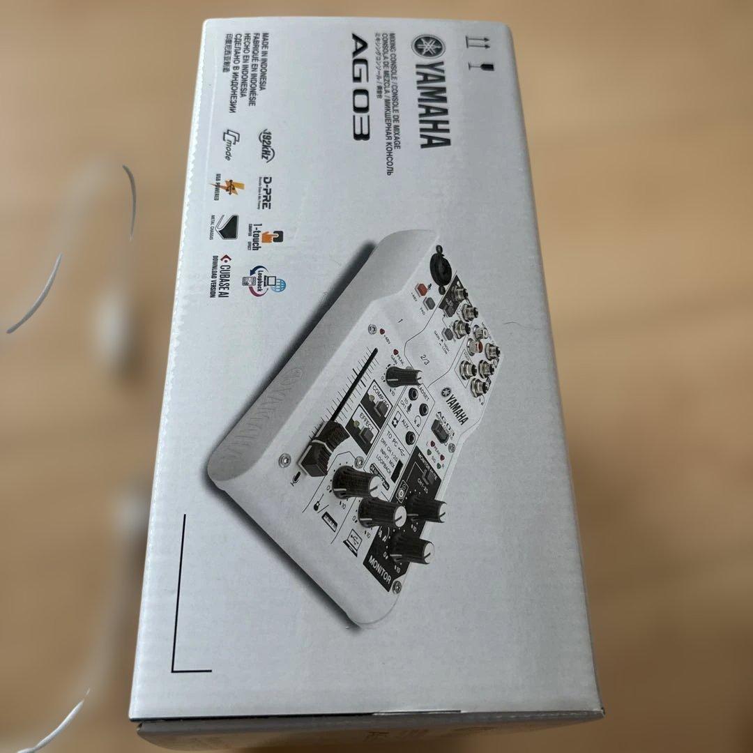【美品】YAMAHA AG03 ミキシングコンソール オーディオインターフェース