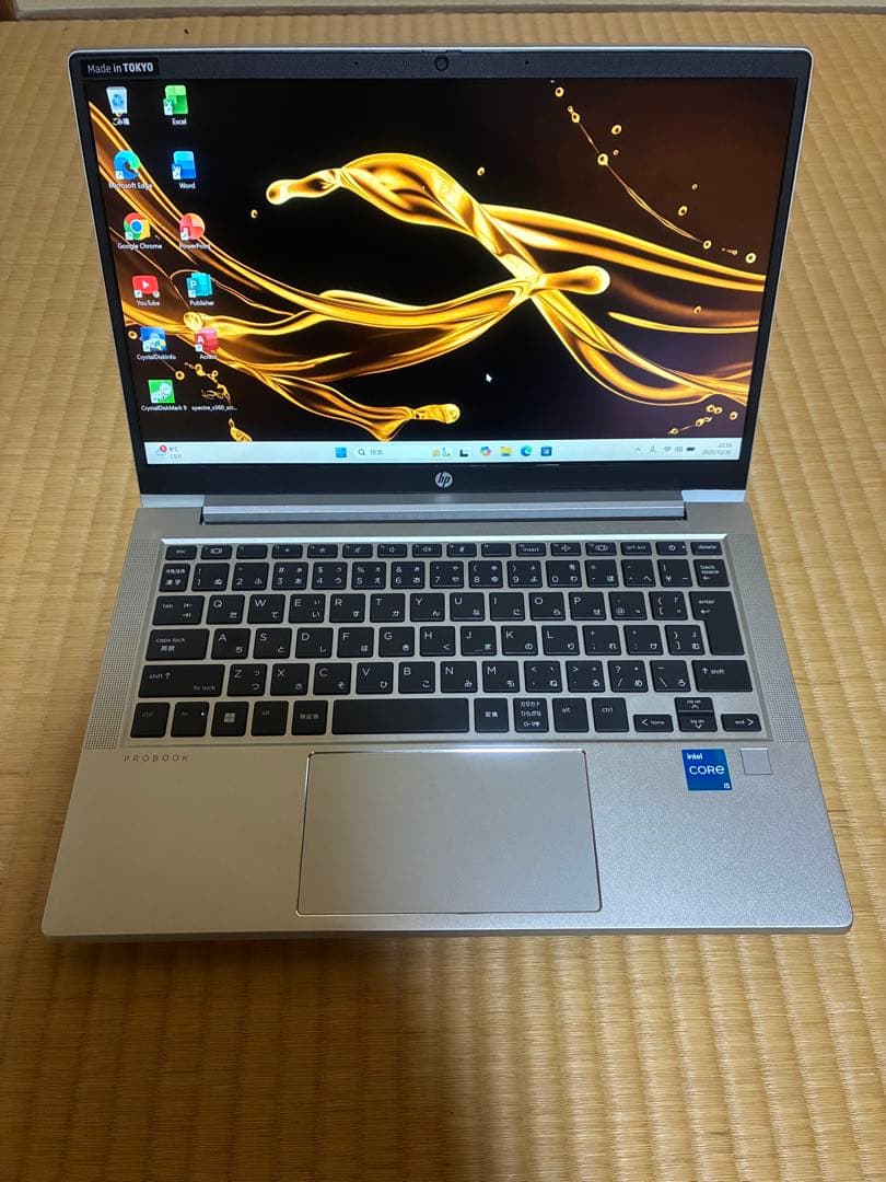 hp probook 430 G8 バッテリー新品交換　美品　Office付