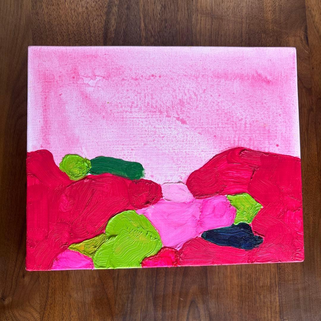 古谷葵さん　油彩画