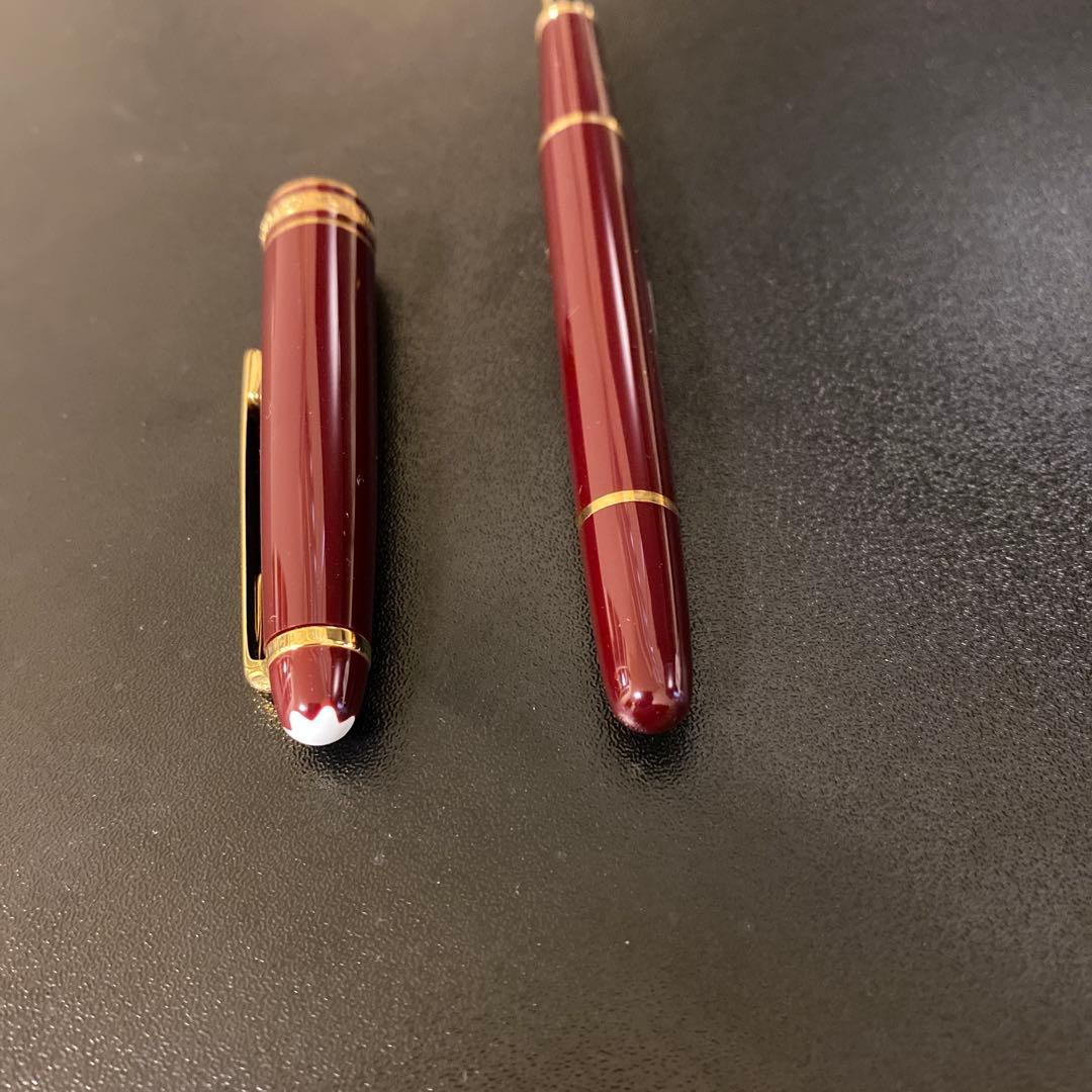 モンブラン マイスターシュテュック 144 万年筆 14Kペン先 ボルドー