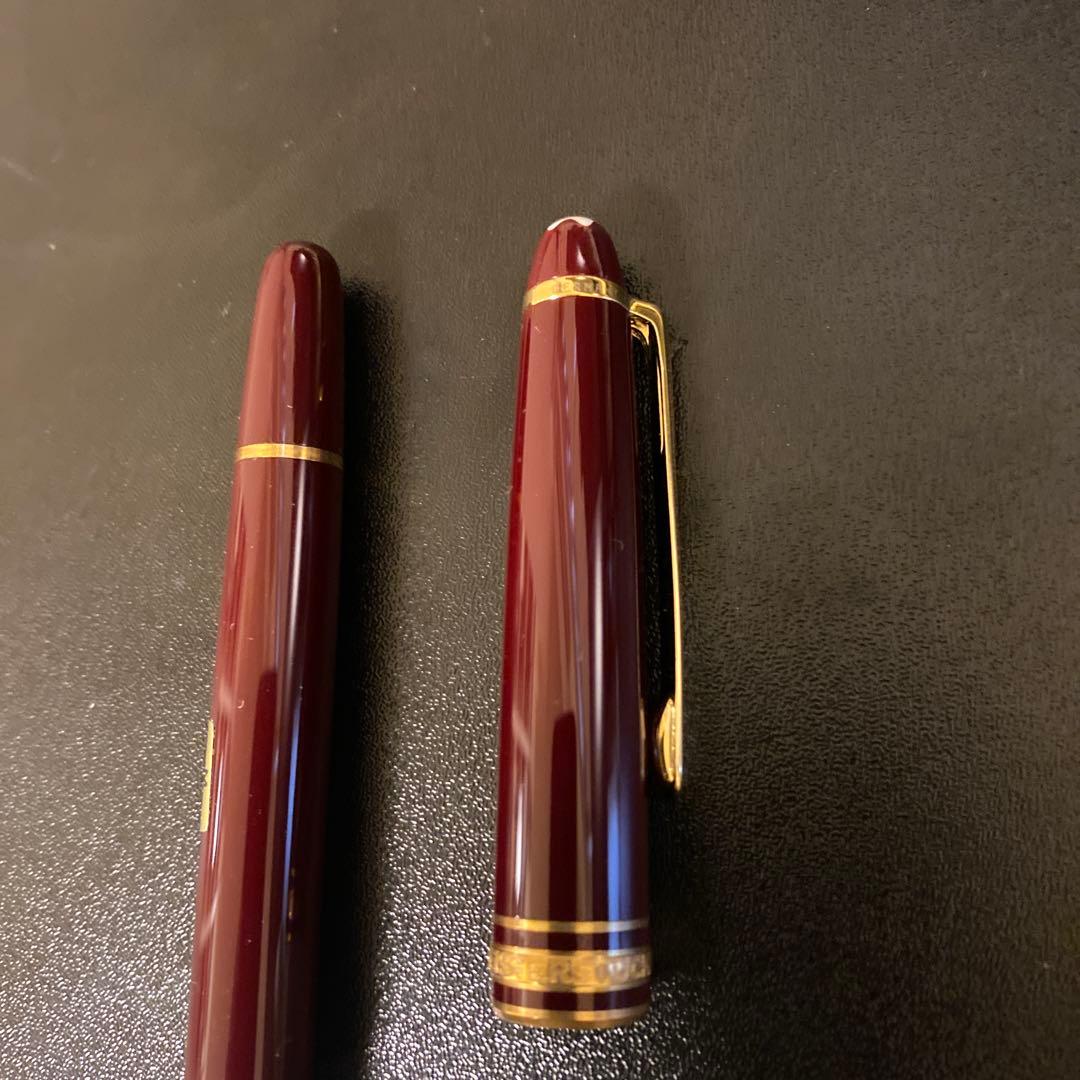 モンブラン マイスターシュテュック 144 万年筆 14Kペン先 ボルドー