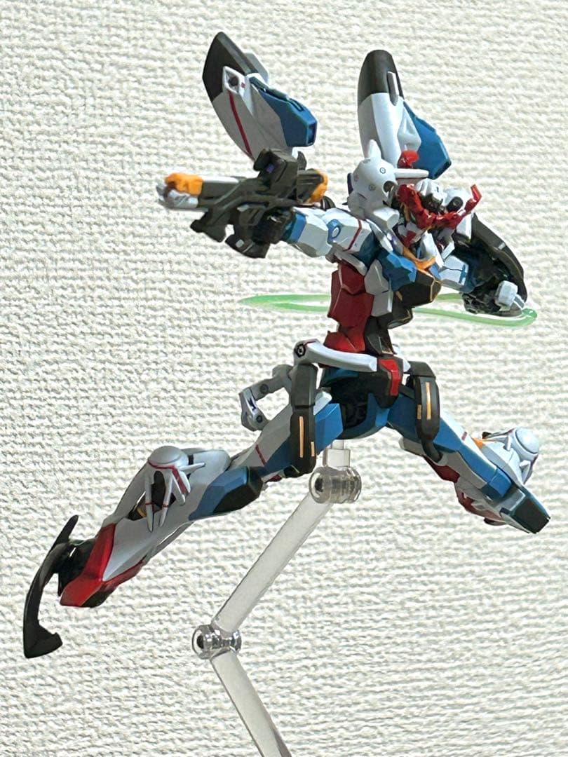 HG 1/144 ジークアクス　赤いガンダム　墨入れ済み　組み立て済み　セット