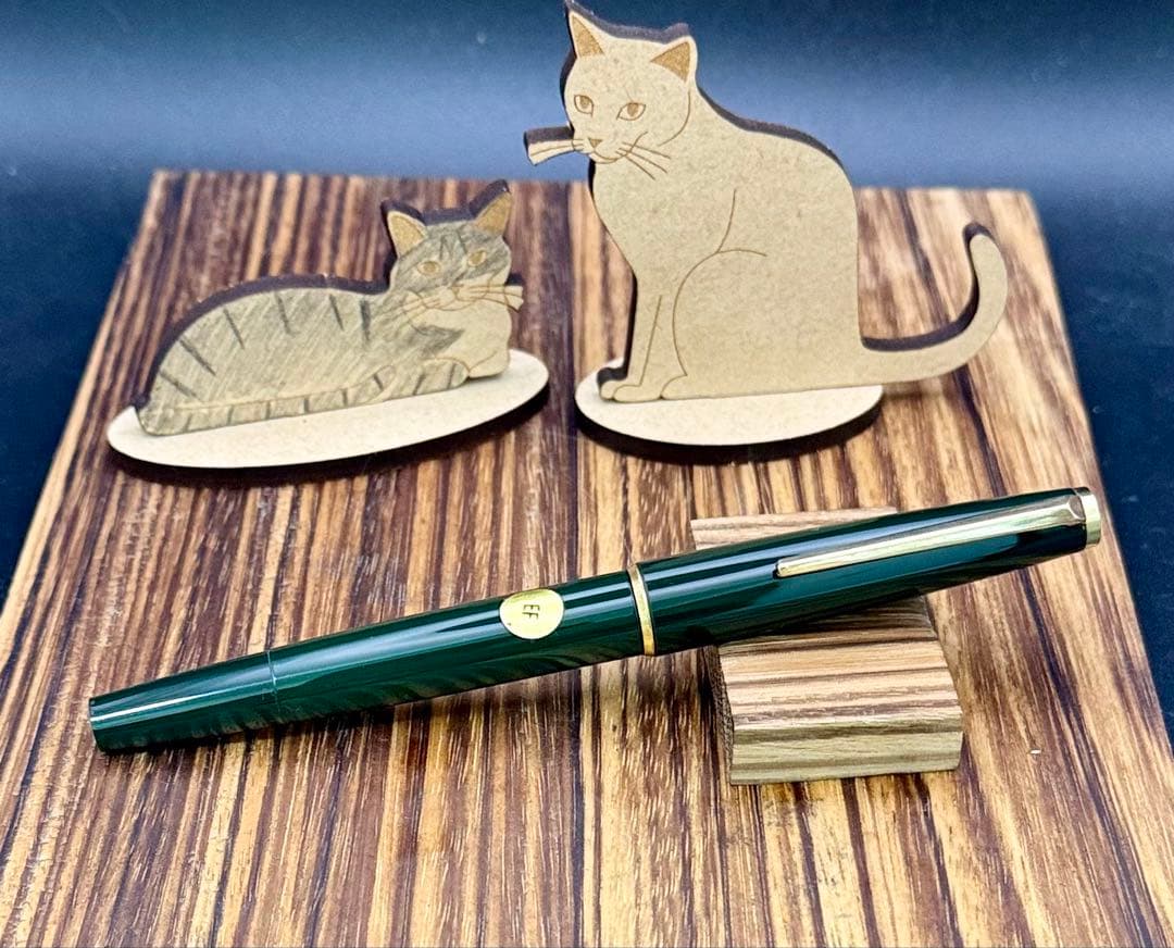 MONTBLANC 万年筆 NO.320 初期型 グリーン EF