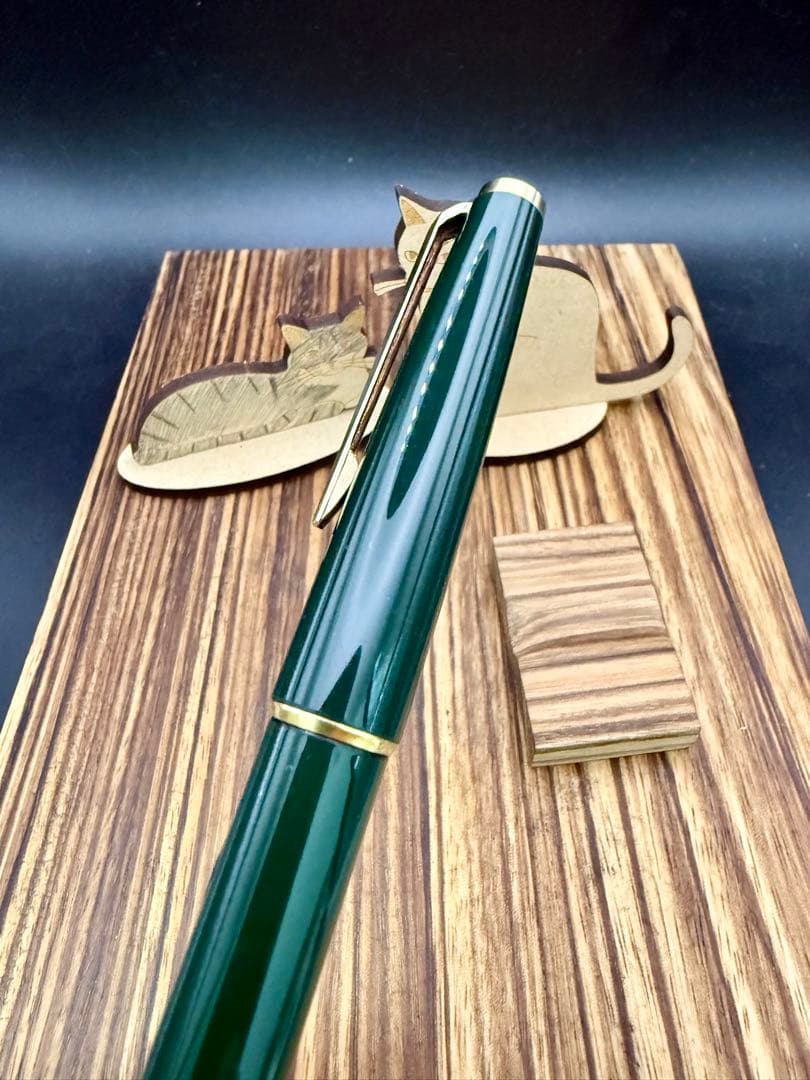 MONTBLANC 万年筆 NO.320 初期型 グリーン EF