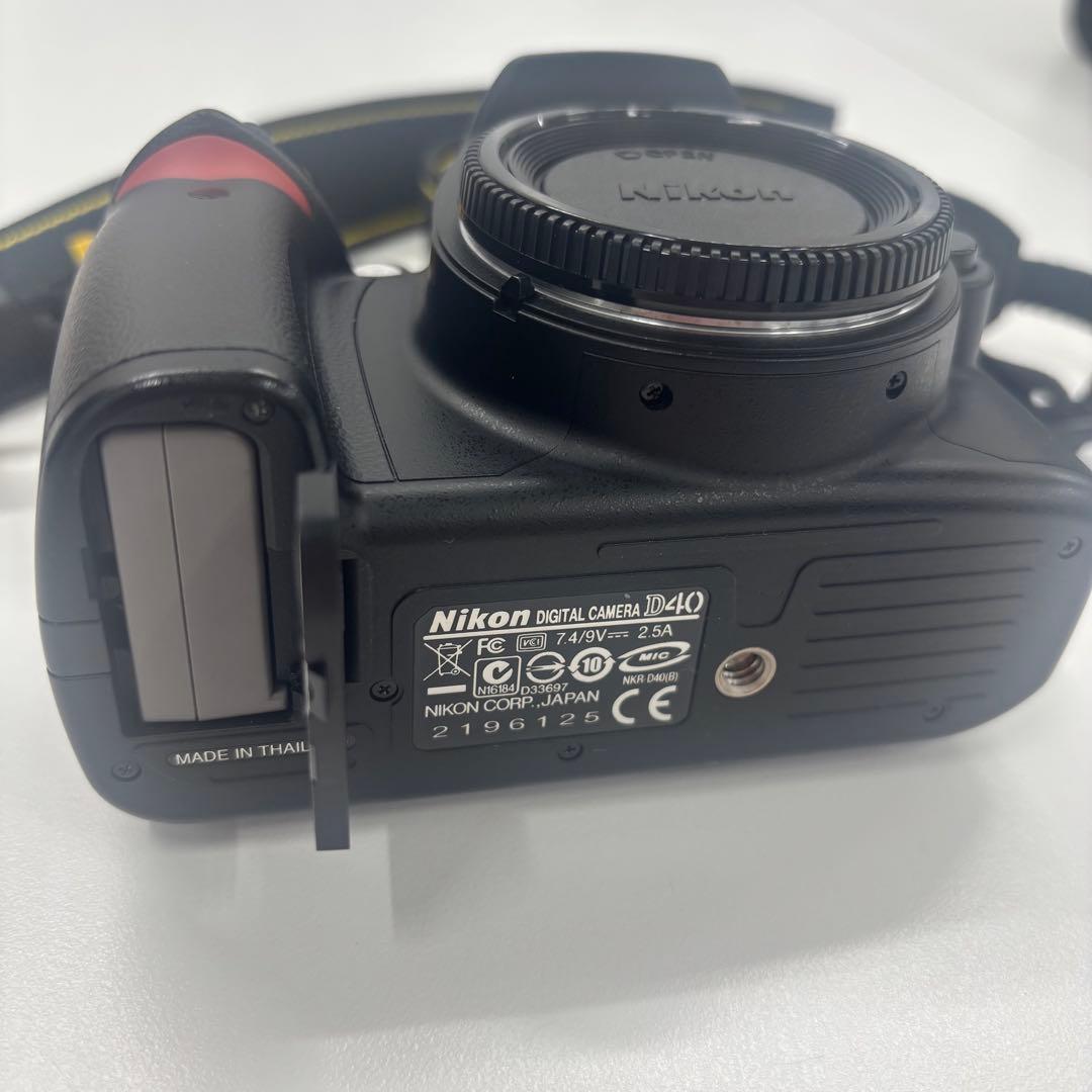 Nikon D40 デジタル一眼レフカメラ ブラック