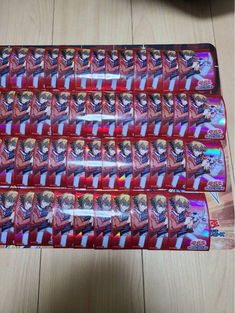 【傷みあり】遊戯王 遊城十代 スリーブ 77枚②