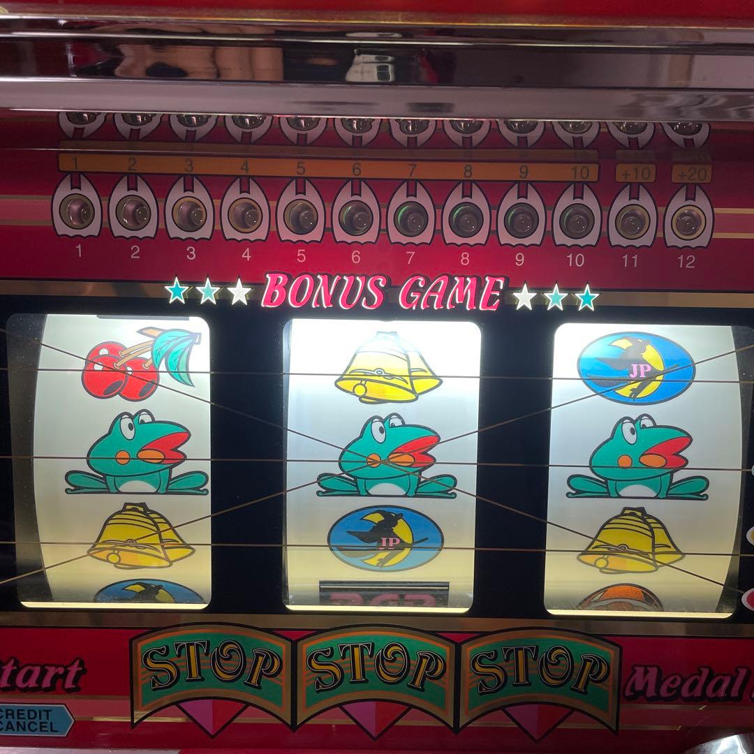 パチスロ　実機　山佐　ニューパルサーR 遊戯仕様　中古品