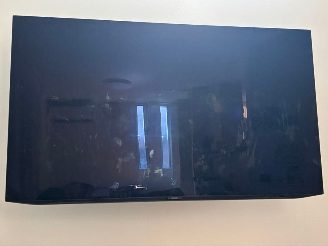 ゆー様 有機EL SHARP 4T-C65CQ1 液晶割れ【ジャンク品】