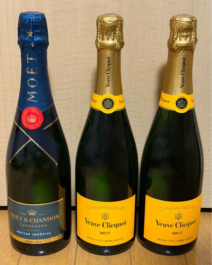モエ エ シャンドン ネクター アンペリアル ヴーヴ クリコ イエローラベル