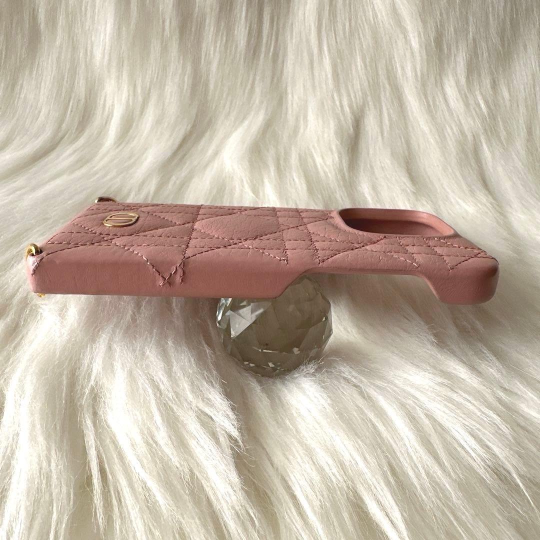 DIOR iPhone14pro ケース　ショルダーチェーン付き
